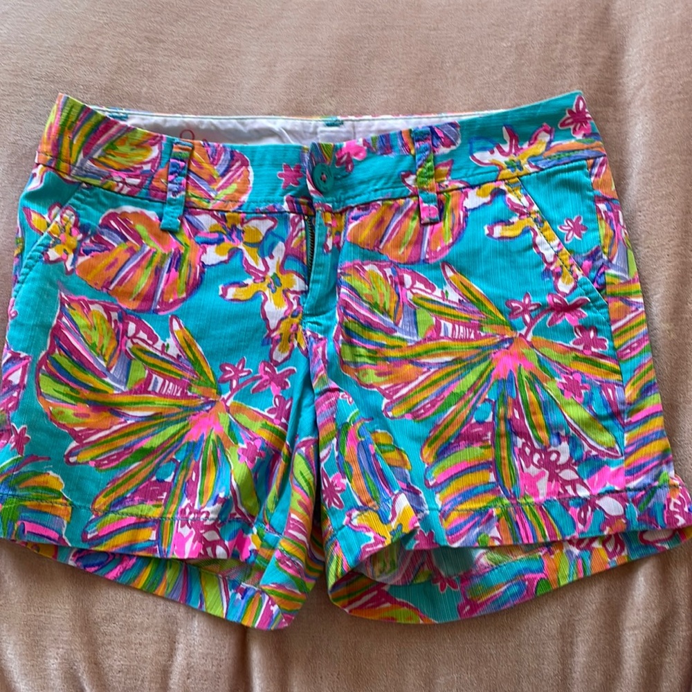Lilly Pulitzer sz 0 Callahan shorts 5”